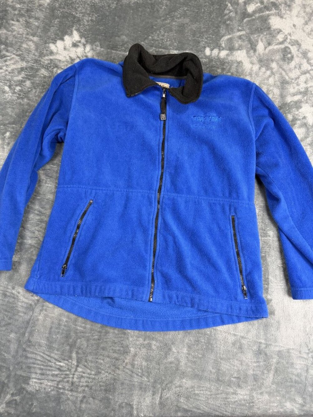 Colorado Timberline Tropicana Atlantic City Blue Fleece Full Zip Jacket S